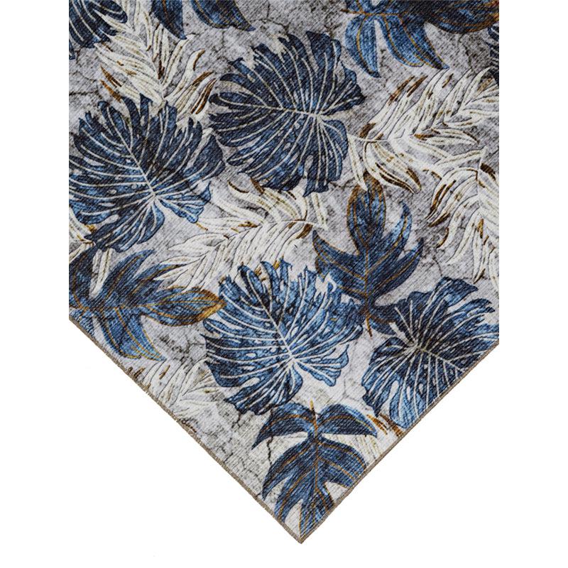 Fariyah Floral Carpet - Blue media 5