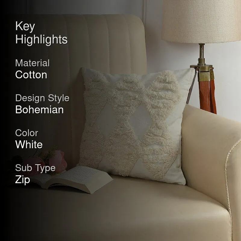 Hasha Tufted Cushion Cover media 2