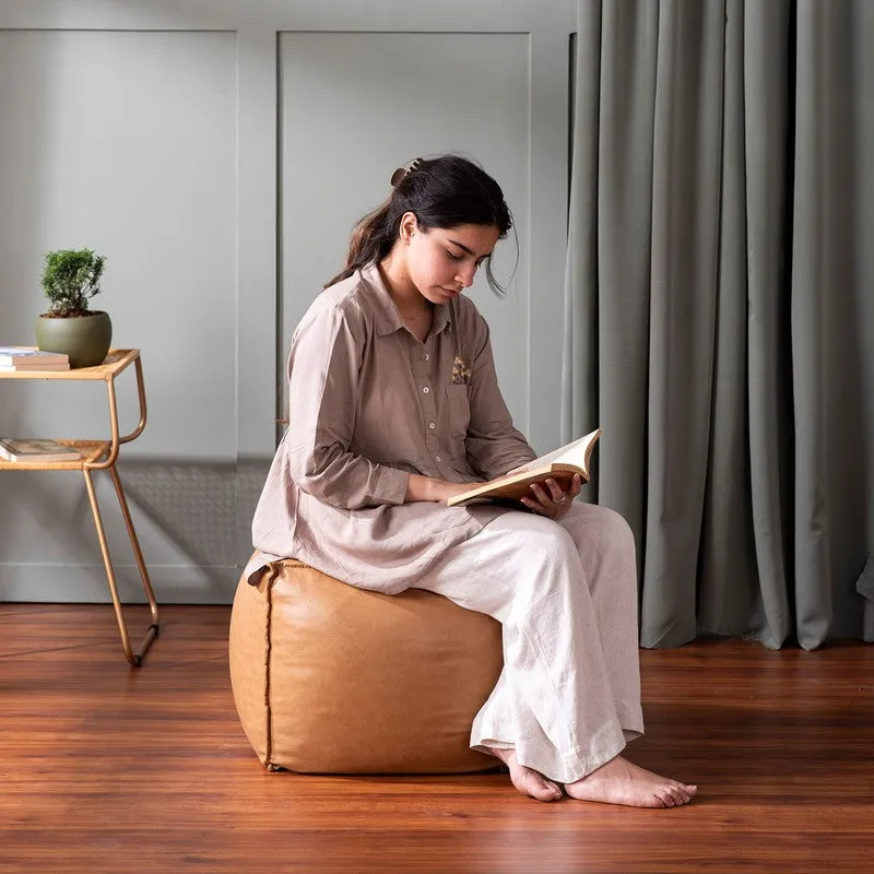 Modern Habitat Pouffe - Brown media 8