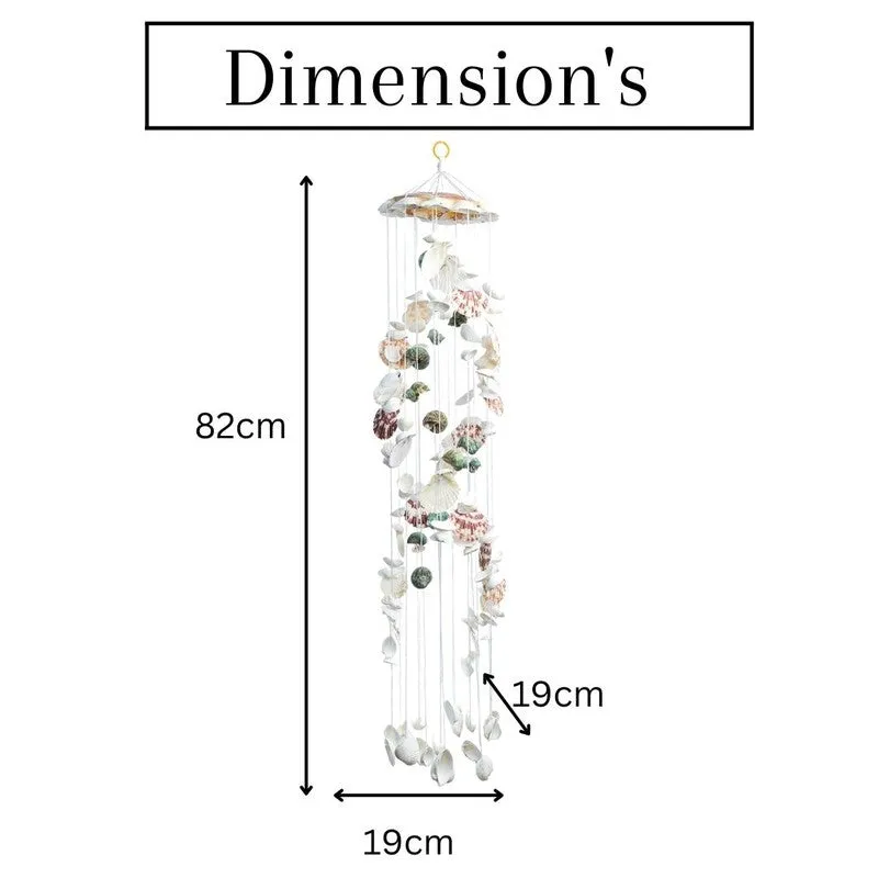 Coastal Drift Sea Shell Windchime media 7