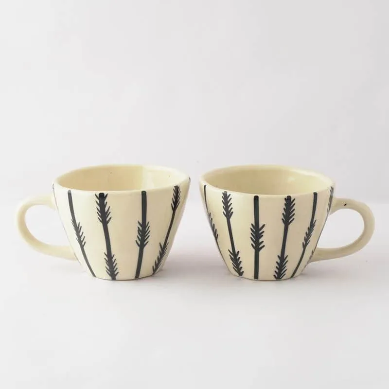 Nash Ceramic Coffee Mug (300 mL) - Two Piece Set media 3