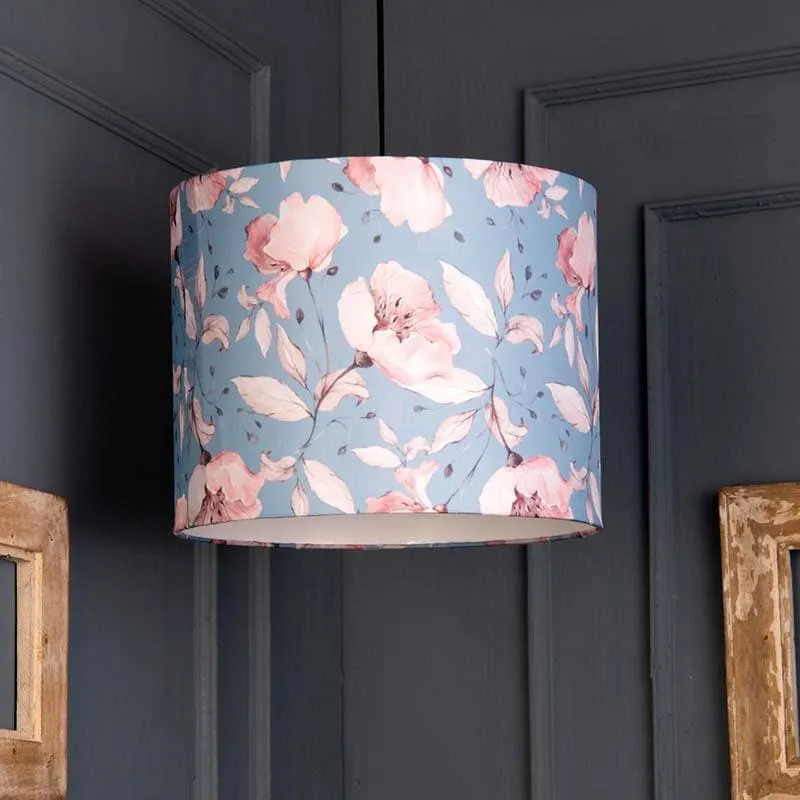 Spring Fabric Ceiling Lamp - Round media 3