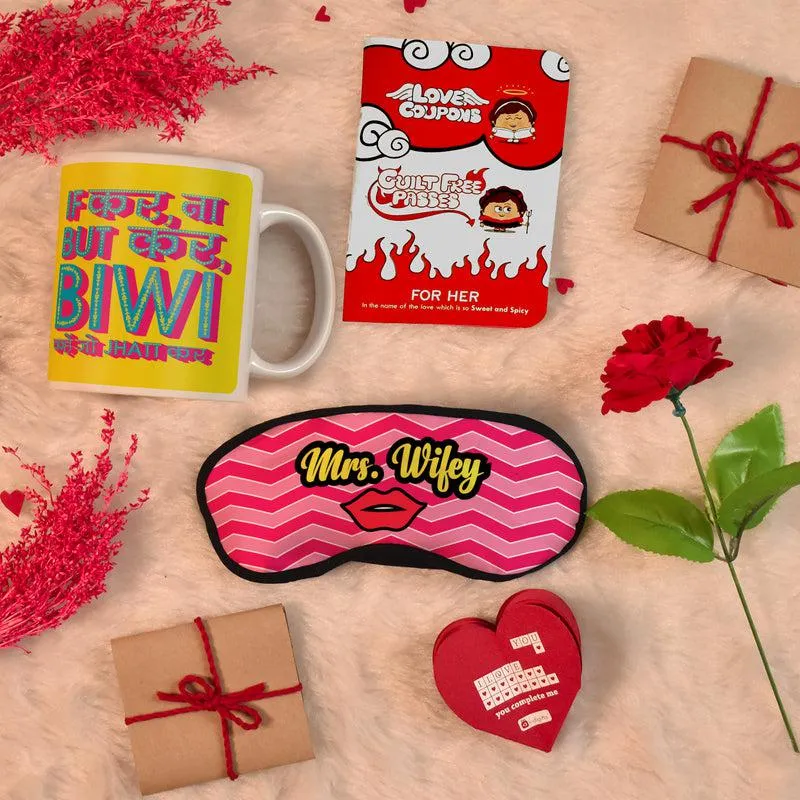 Tender Touches Valentine's Gift Box - Six Piece Set media 1