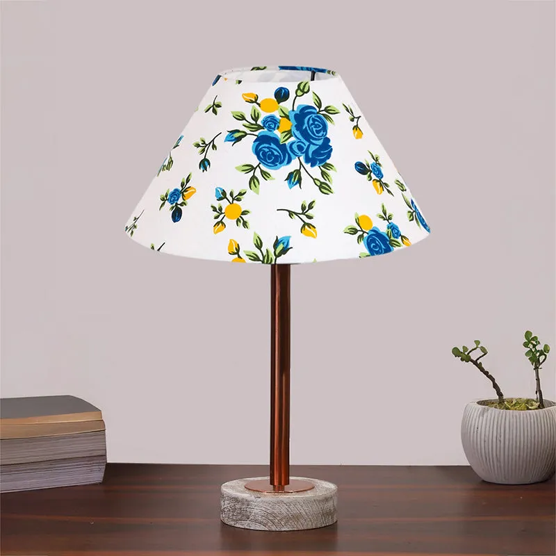 Zenvia Cone Rodin Wooden Table Lamp - Multicolor media 3