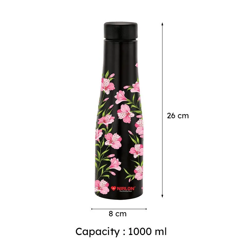 Pink Bud Flora Water Bottle - 1000 mL media 9
