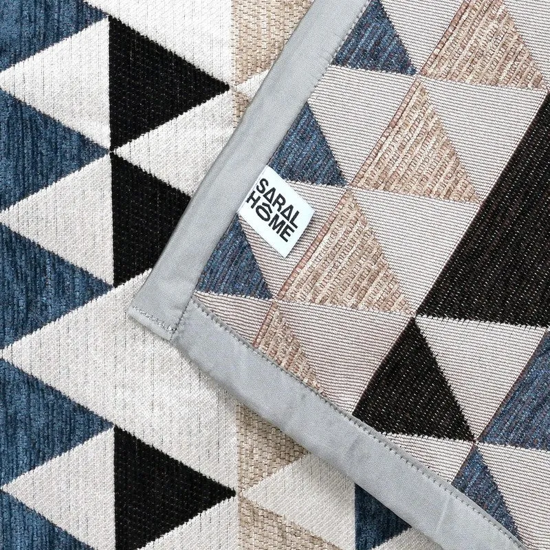 Prism Pattern Throw (White) - Set Of Two media 5