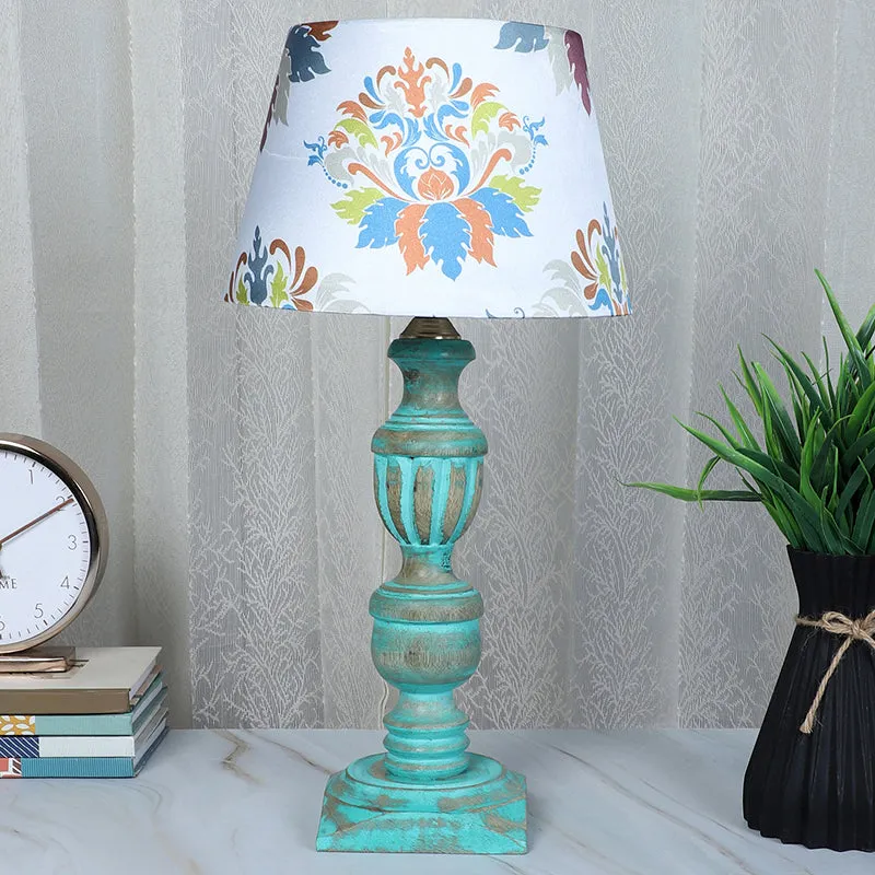 Nordlys Totem Mango Wood Table Lamp - Multicolor media 2