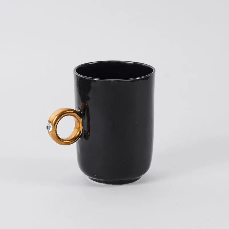 Chic Crystal Coffee Mug (300 mL Each) - Set Of Two media 6