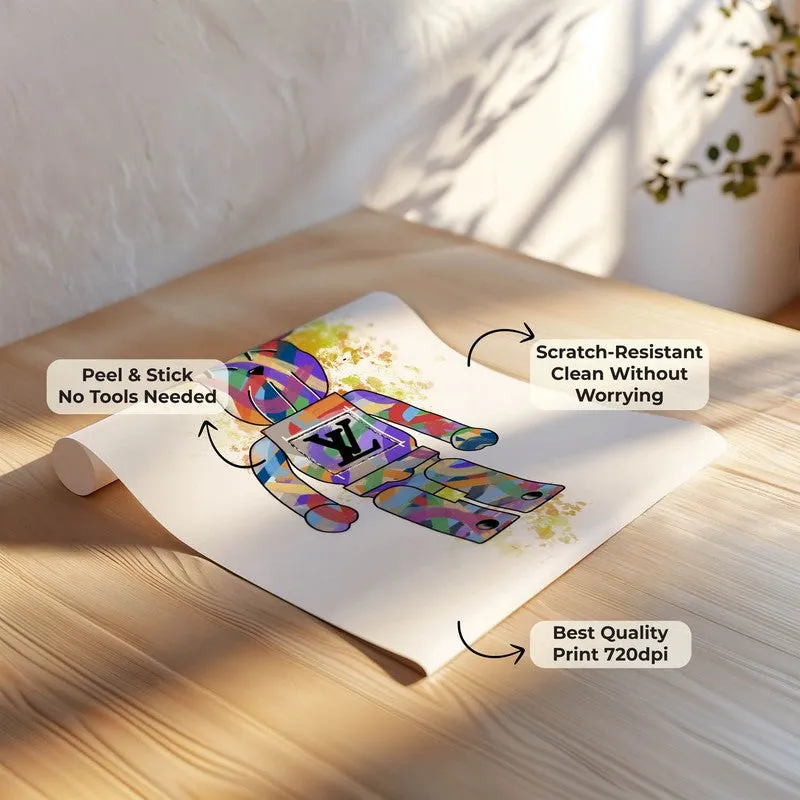 Vibrant Bear Culture Wall Poster media 7