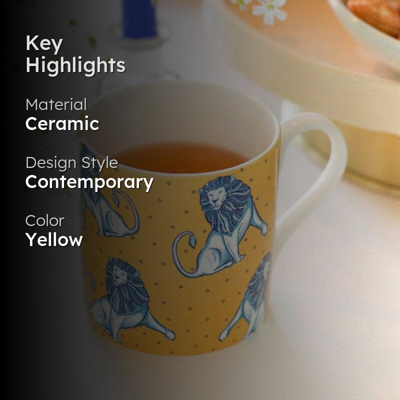 Roar Ceramic Coffee Mug (300 mL) media 2