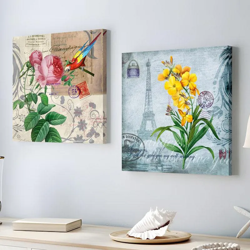 Floral Fix Wall Art - Set of Two media 1