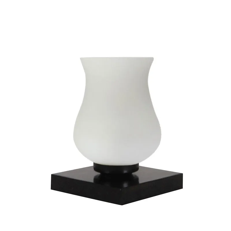 Gleamoray Milky Glass Table Lamp - White media 6