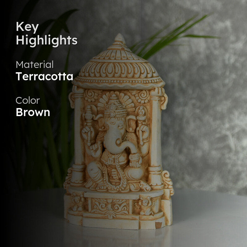 Shveta Vinayak Terracotta Idol media 2