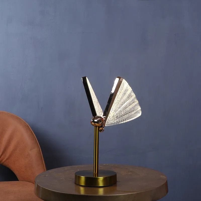 Titly Iron Table Lamp - Gold,Transparent media 2