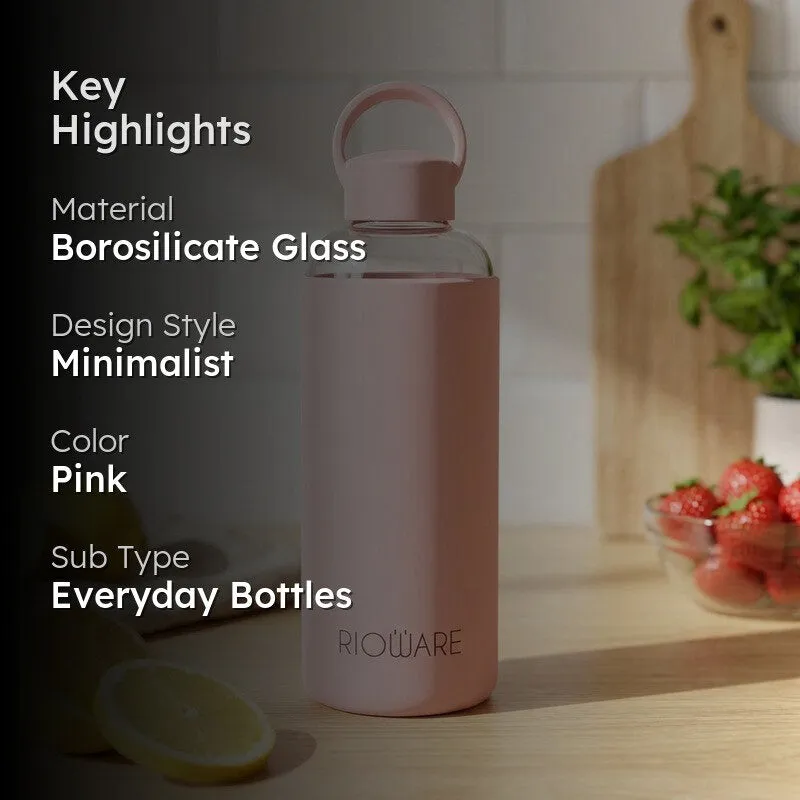 Rioware PastelSip Everyday Bottle (Pink) - 750 mL media 2