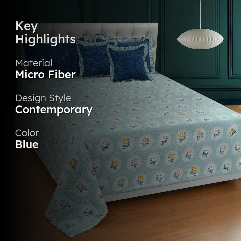 Blueberry Dusk Bedding Set - Five Piece Set media 2