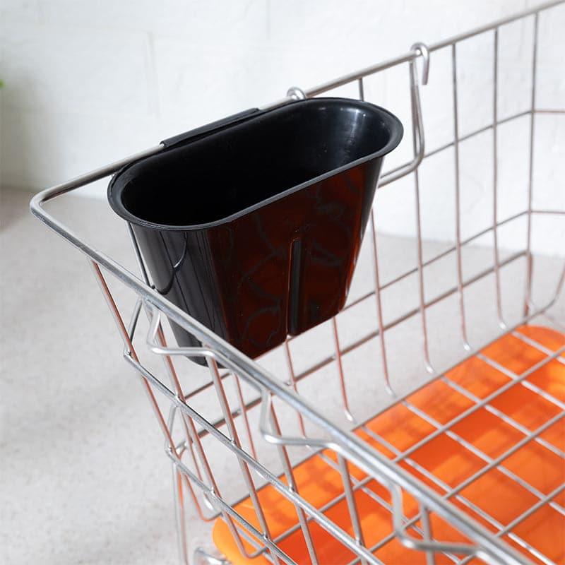 Zave Dish Drainer Basket With Tray media 5