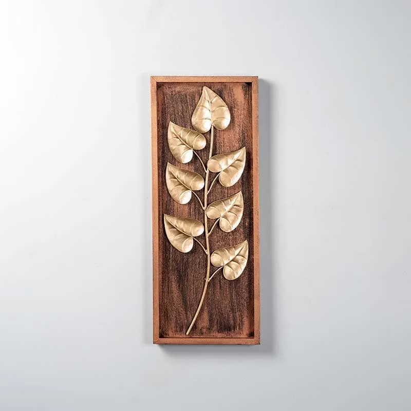 Dreamy Leaves Metal Wall Accent media 3