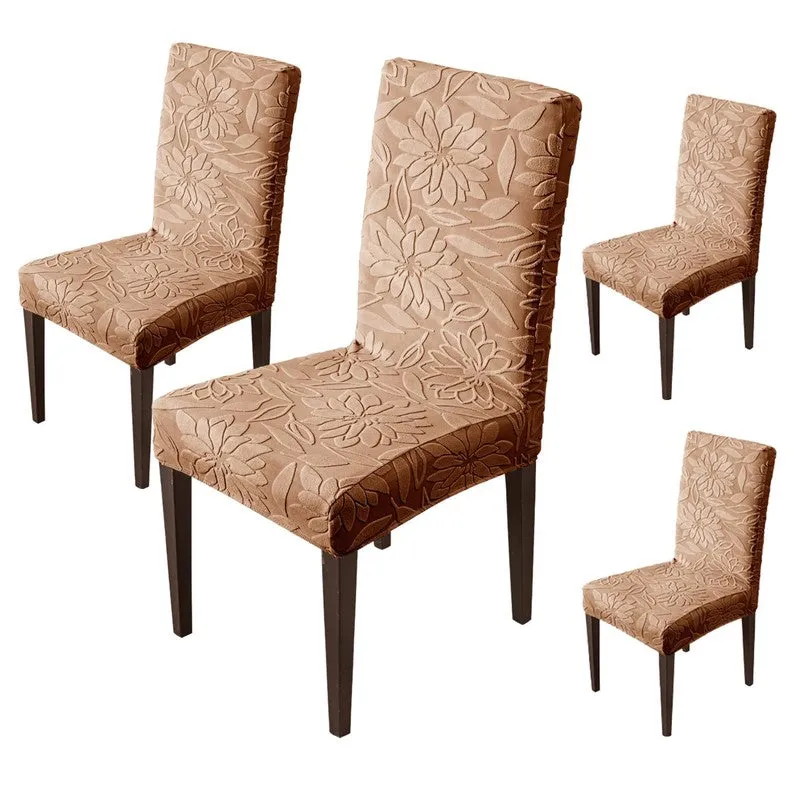 Novira Polyester Chair Cover - Set Of Four media 3