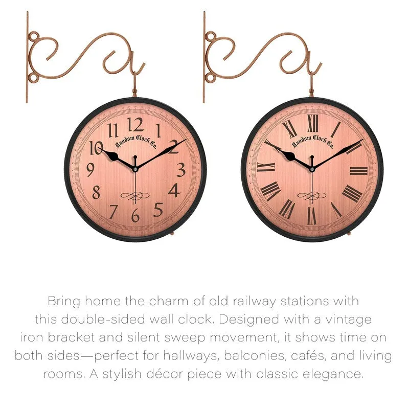 Antiquera Double Sided Wall Clock media 5