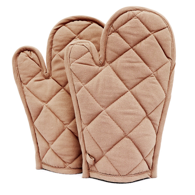 Swayam Garde Kitchen Gloves (Beige) - Set Of Two media 5