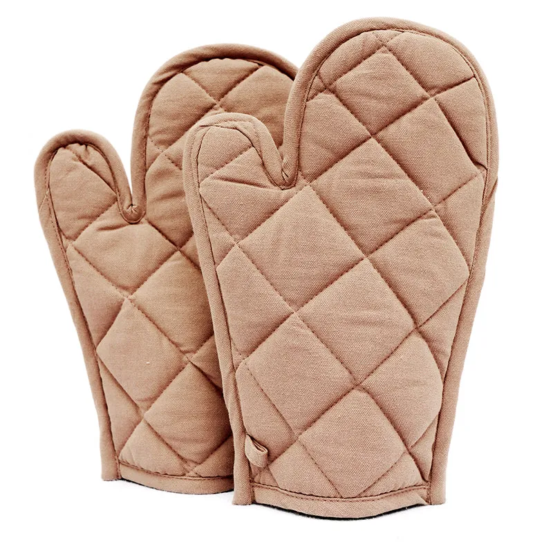 Swayam Garde Kitchen Gloves (Beige) - Set Of Two media 5