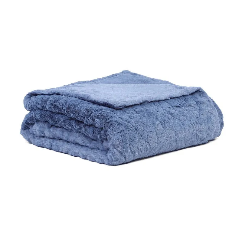 Monte Carlo Azure Bliss Blanket (Blue)- 1000 GSM media 6
