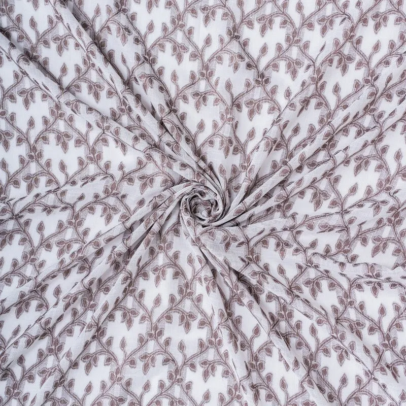 Vireza Soft Touch Floral Curtain - Set Of Two media 6