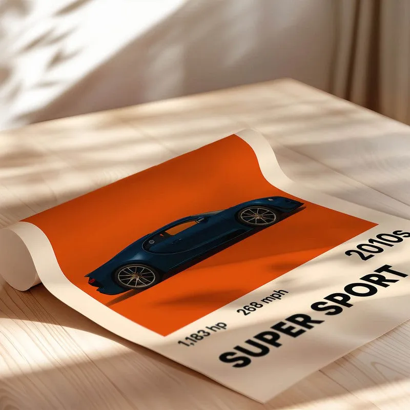 Veyron Velocity Wall Poster media 5