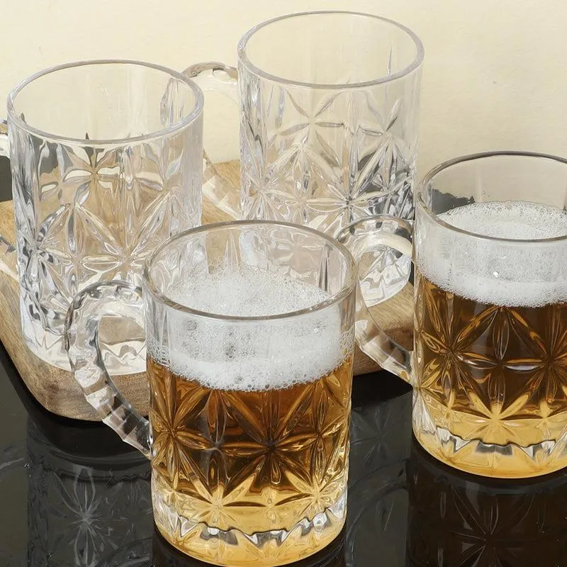 Rodrigo Beer Mug (450 ML) - Set Of Four media 3