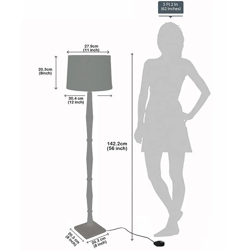 Elfin Bamboo Floor Lamp - Green media 5