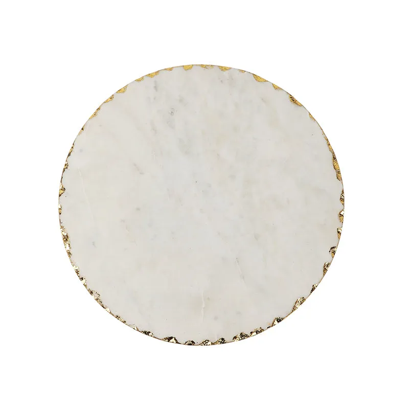 Cavallo Marble Cake Stand - White media 3