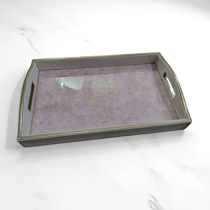 Laune Faux Leather Serving Tray media 1