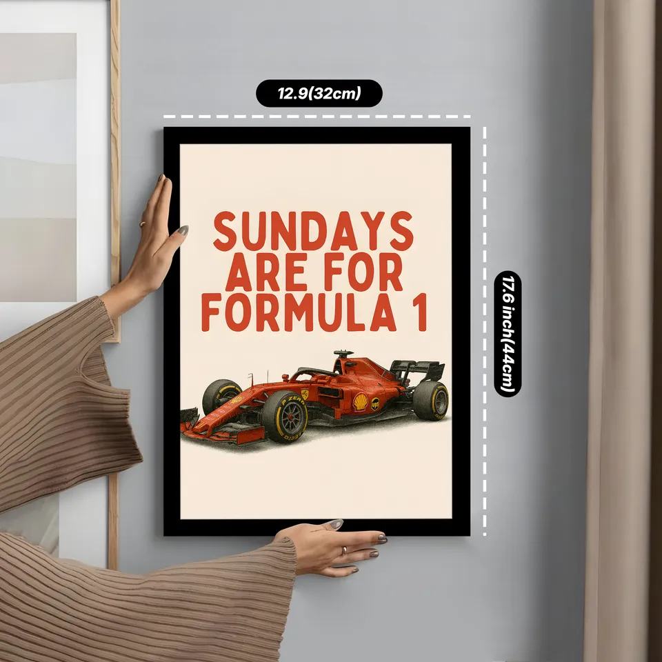 Formula One Racing Quote Wall Art media 2
