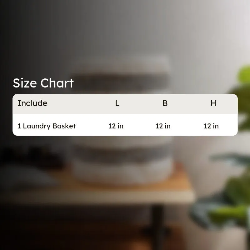 Darva Natural Fiber Laundry Basket media 5