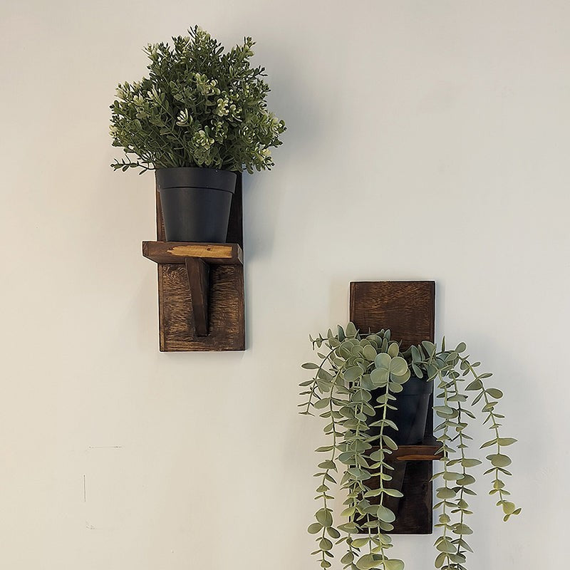Opulo Set of 2 Wooden Wall Dcor media 4