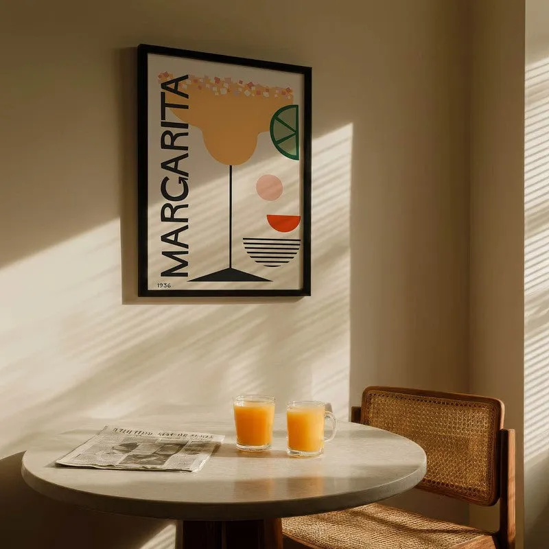 Marcarita Archival Canvas Wall Art - Black media 5