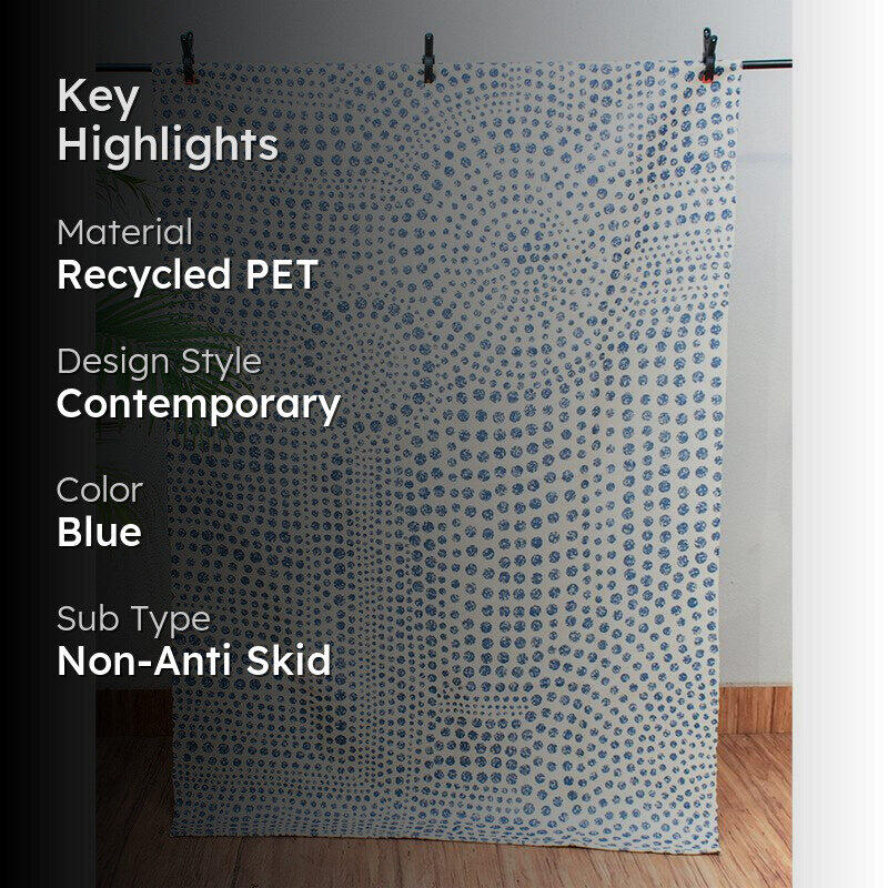 Aponi Abstract Recycled PET Dhurries media 2