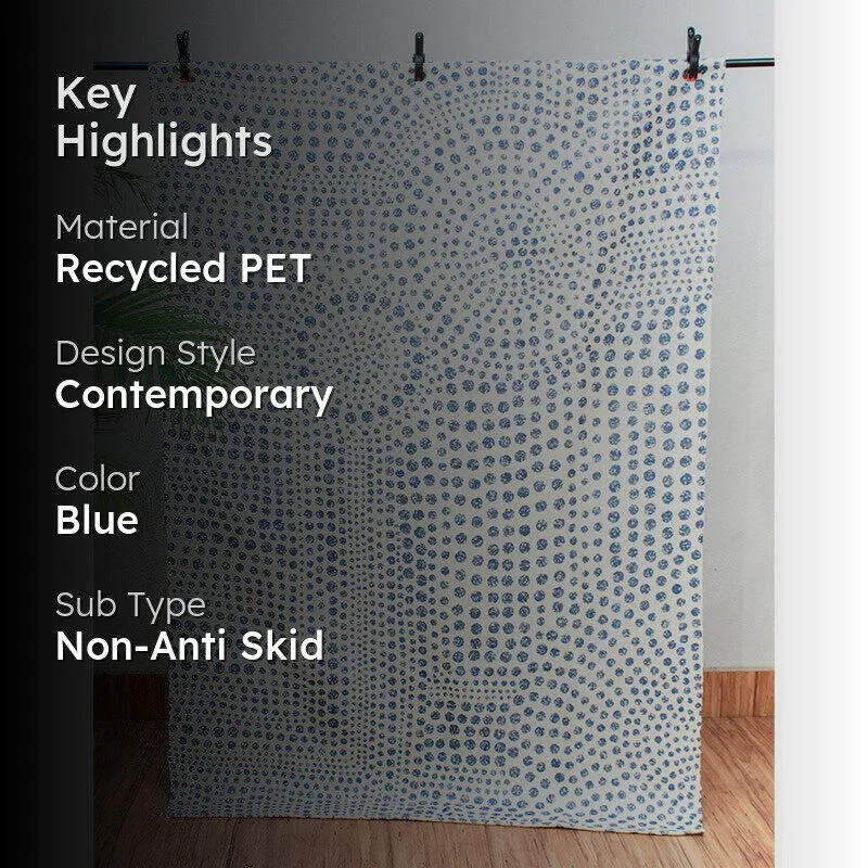 Aponi Abstract Recycled PET Dhurries media 2