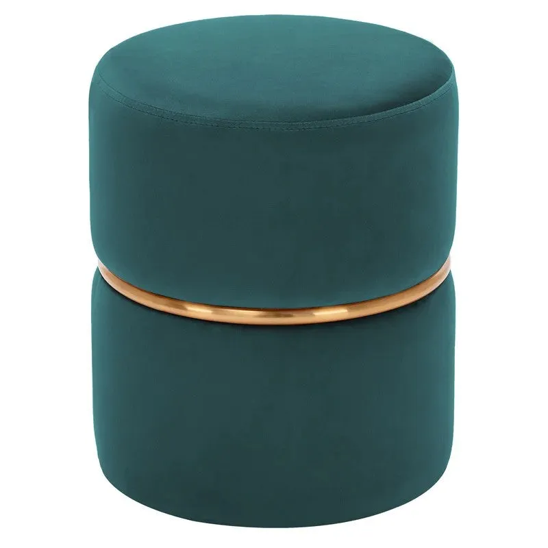 Zyvra Softin Ottoman - Green media 3
