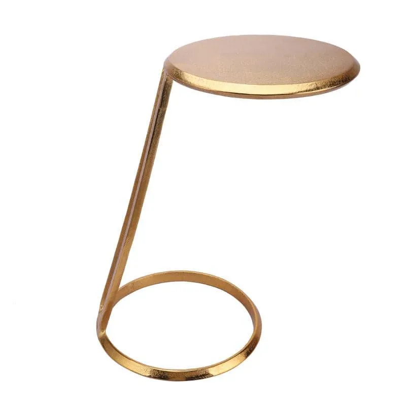 Milto Accent Table - Gold media 4