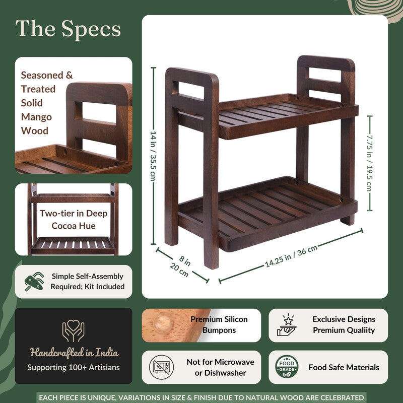 Ivana Wooden Organizer media 8