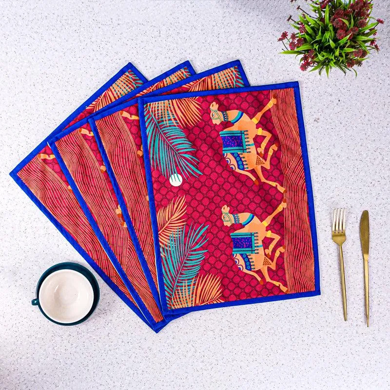 Camel Enclave Placemat - Set Of Four media 1