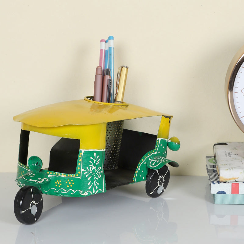 Desi Auto Stationary Stand - Green & Yellow