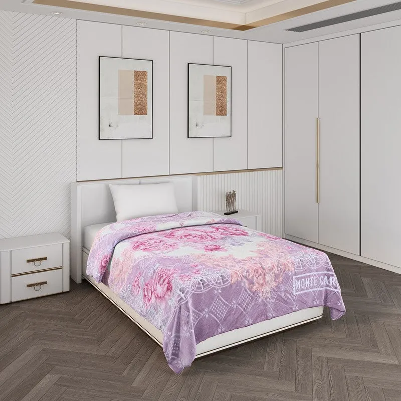Monte Carlo Ethereal Blooms Blanket - 1000 GSM media 1