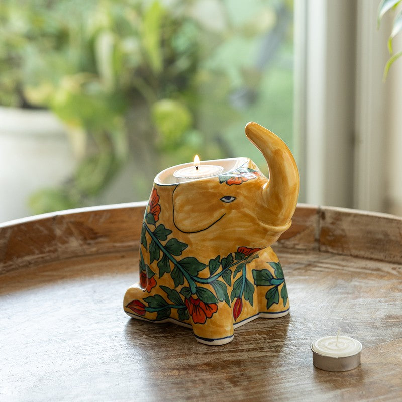 Gajraj Handpainted Tealight Holder
