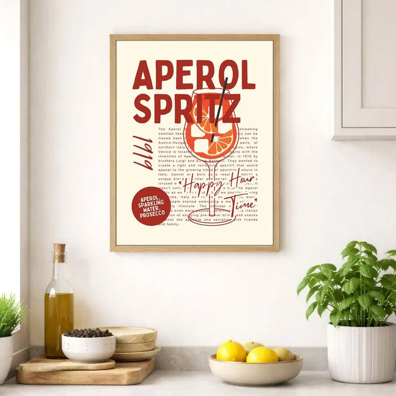 Whisk Words Archival Canvas Wall Art - Brown media 4