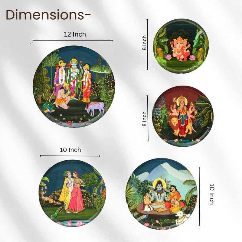 Whispering Grove Wall Plates - Set Of Five media 9