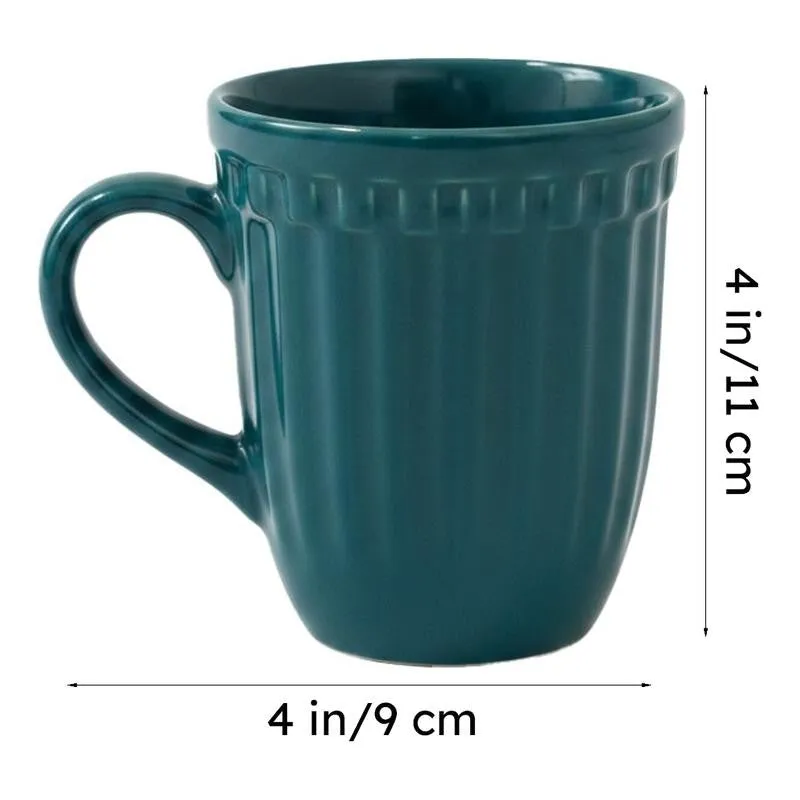 Jonah Ceramic Coffee Mug (300 mL Each) - Set of Two media 7