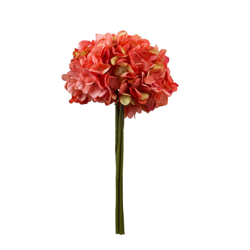 Artificial Realistic Hydrangea Flower Bouquet - Pink media 5